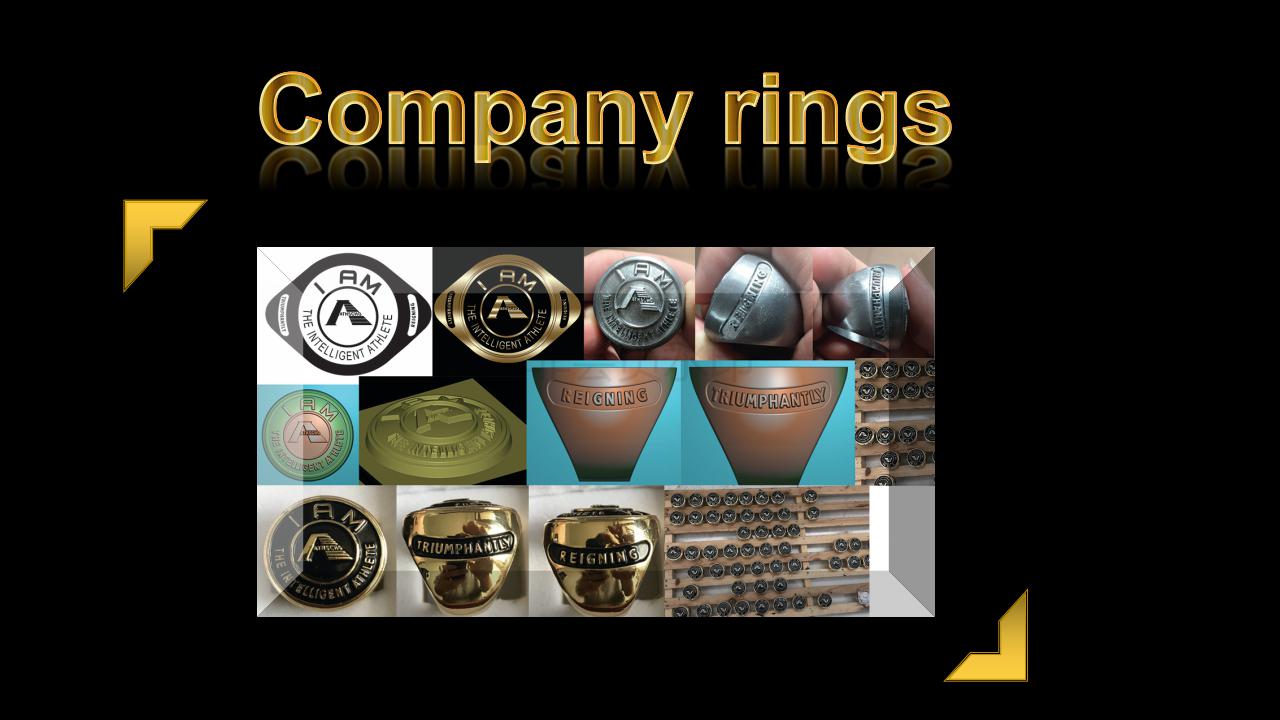 Custom Replica or Personal——Adult or Youth Size USA Football Championship Rings