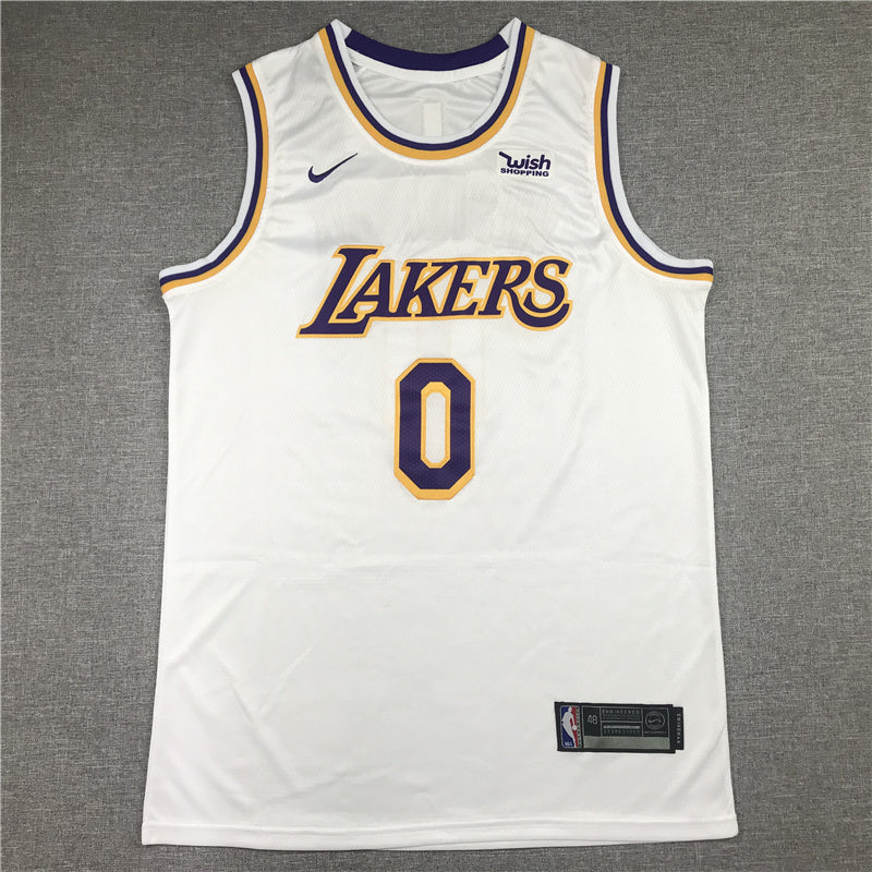 Size :S Lakers KB logo 2021 Mens basketball player 23 james lakers jersey 32 Johnson 15 Reaves 0 Westbrook 03 Davis