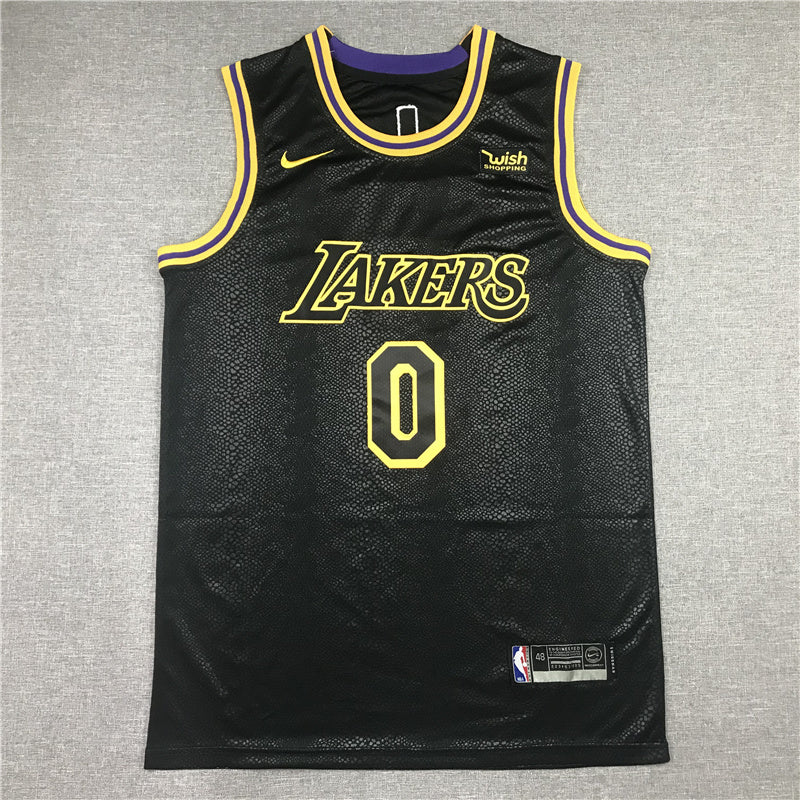 Size :S Lakers KB logo 2021 Mens basketball player 23 james lakers jersey 32 Johnson 15 Reaves 0 Westbrook 03 Davis