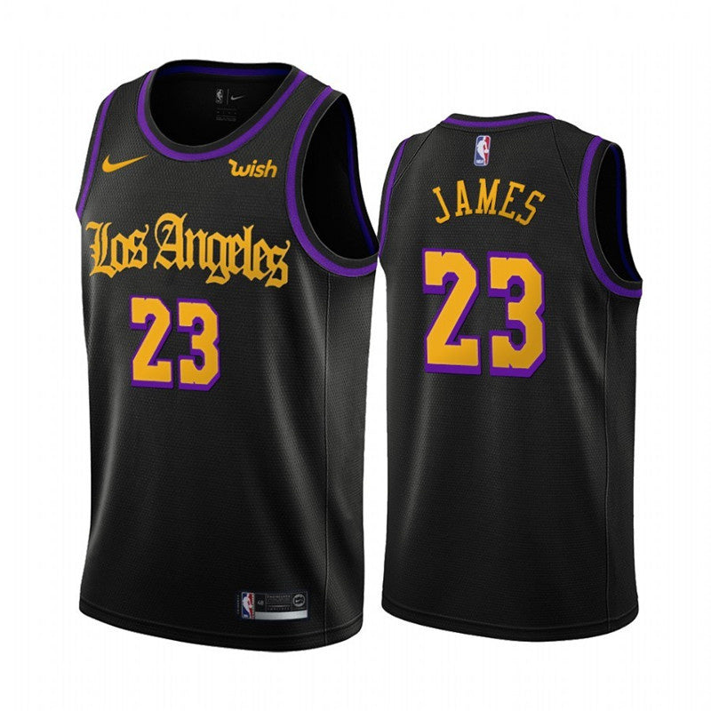 Size :S Lakers KB logo 2021 Mens basketball player 23 james lakers jersey 32 Johnson 15 Reaves 0 Westbrook 03 Davis