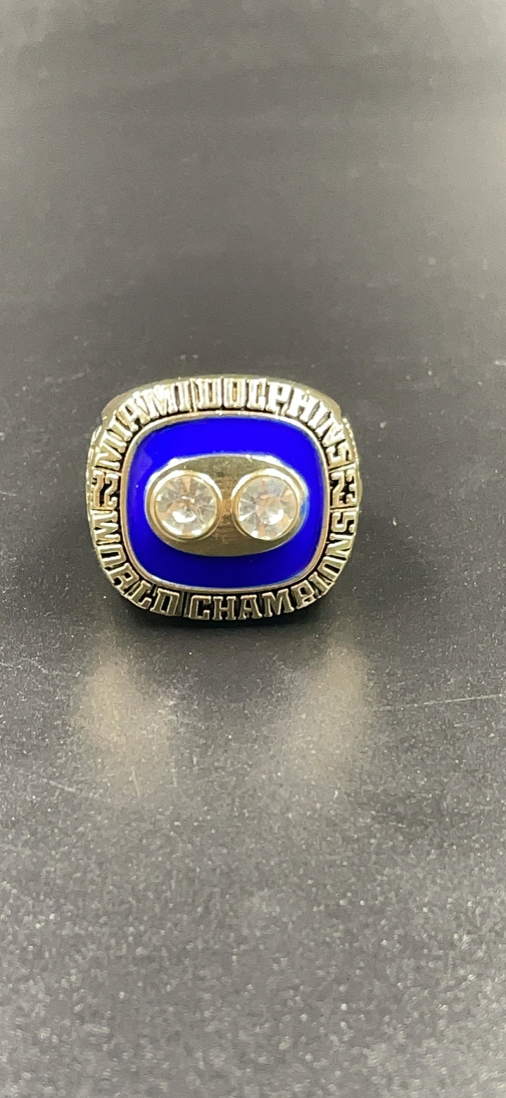 NFL 1972 1973 Miami Dolphins Championship Rings