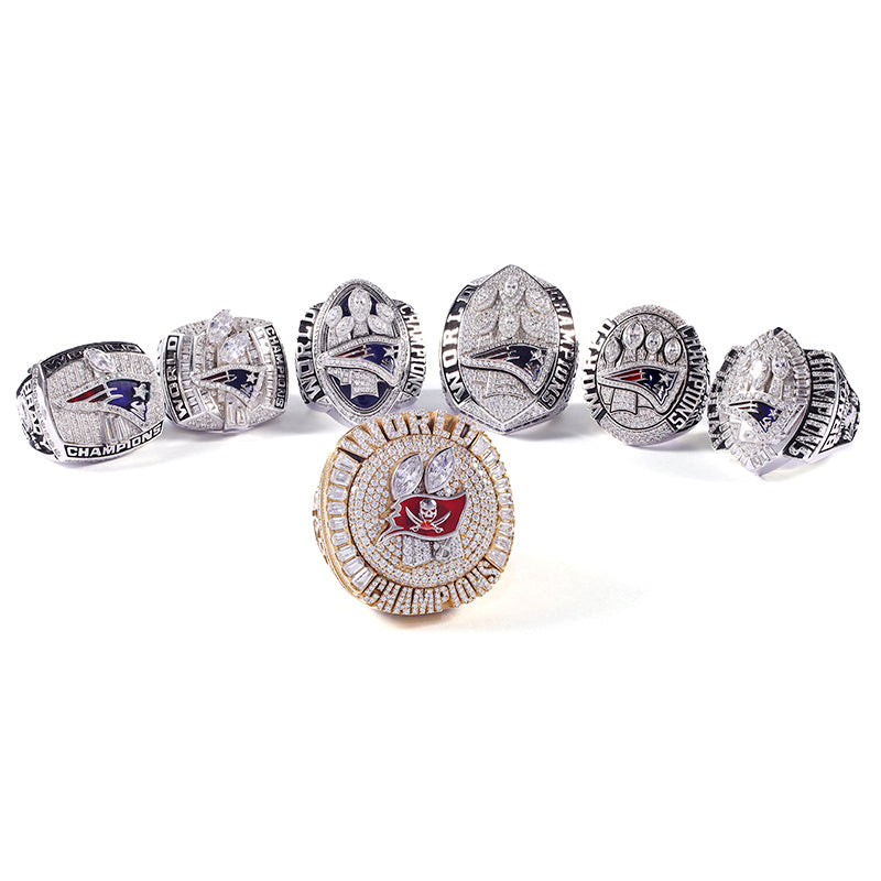 Top Quality 100% Replica NFL  buccaneers & patriots Fans Set Collection