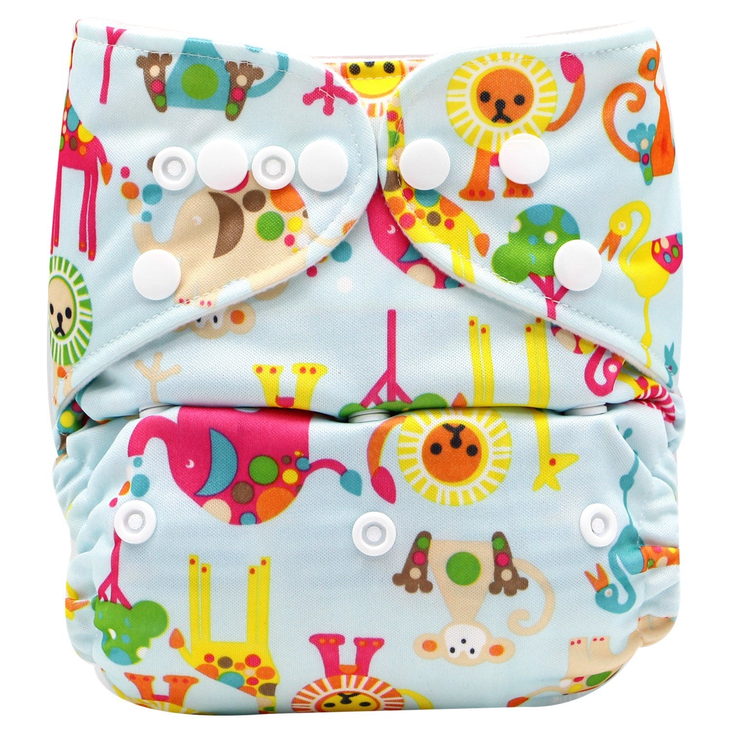 XP-036 Baby Cloth Diapers One Size Adjustable Washable Reusable for Baby Girls and Boys  Pocket Cloth Diapers Reusable Washable Adjustable One Size for Baby Boys and Girls