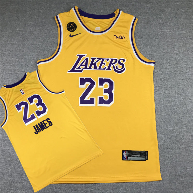 Size :S Lakers KB logo 2021 Mens basketball player 23 james lakers jersey 32 Johnson 15 Reaves 0 Westbrook 03 Davis