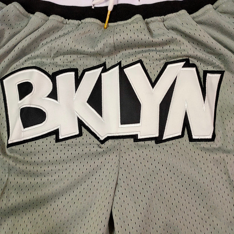 Shorts Size :S-M-L-XL--XXL--3XL--Brooklyn Nets Shorts