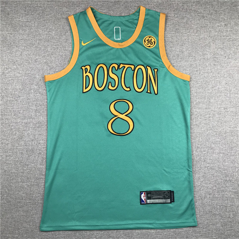 Size :Ｓ---Basketball Boston Celtic new jersey 00 Jayson Tatum white black 07 Jaylen brown