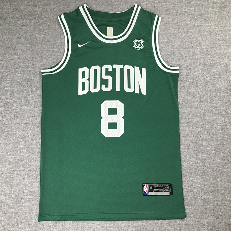 Size :Ｓ---Basketball Boston Celtic new jersey 00 Jayson Tatum white black 07 Jaylen brown