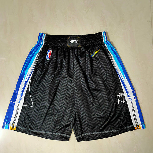 Shorts Size :S-M-L-XL--XXL--3XL--Brooklyn Nets Shorts