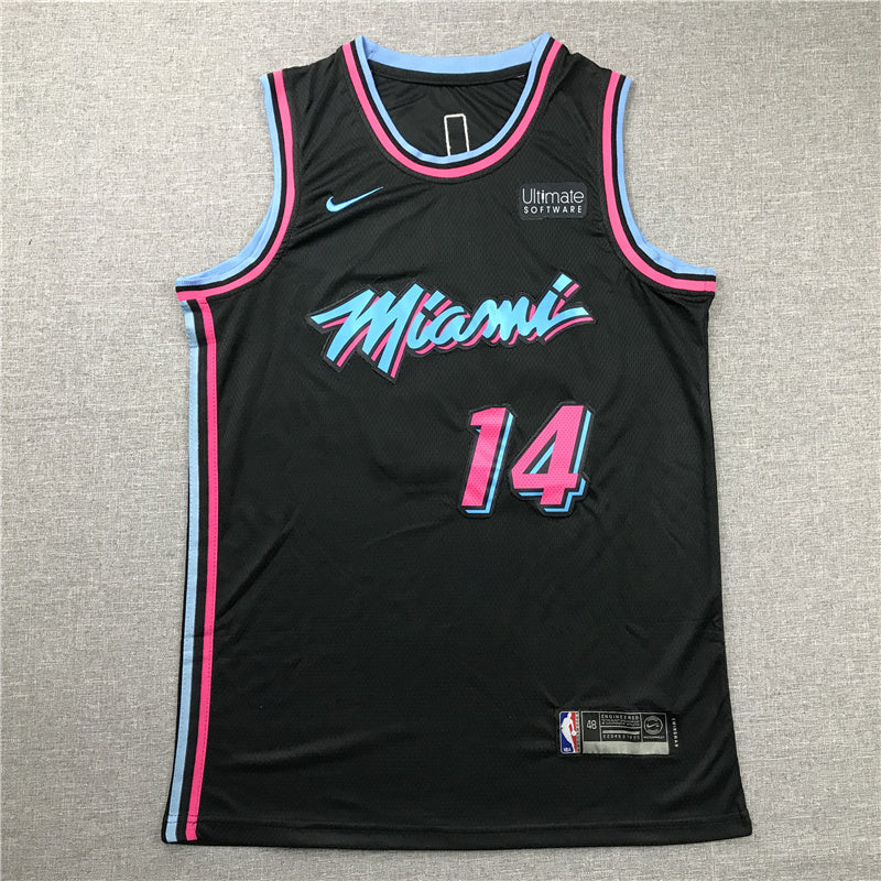 Size :S-M-L --13 bam Adebayo 03 Dwyane wade 22 jimmy butler Miami heat basketball vice jersey