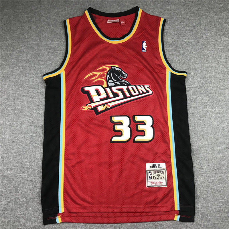 Size :S-M-L-XL--XXL -Detroit Pistons Jersey