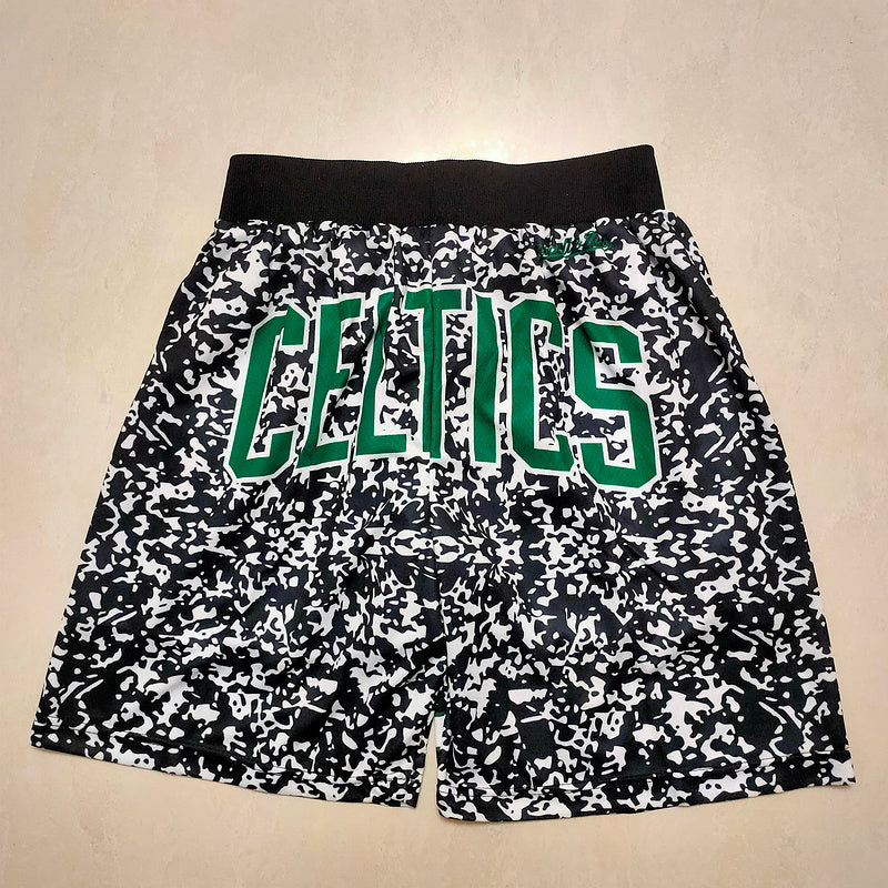 Size :S-M-L-XL-XXL-3XL---Basketball Boston Celtic Shorts