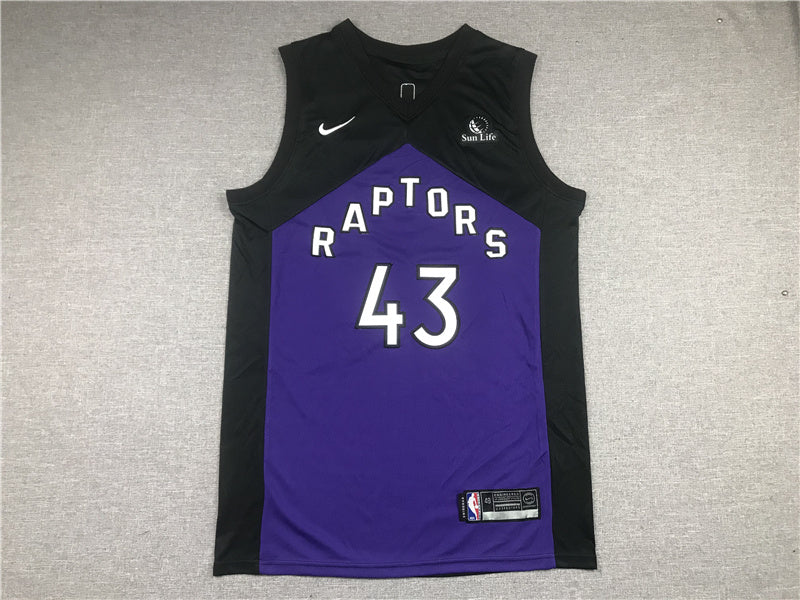 Size :Ｓ-M--Toronto Raptors Edition #23 FRED VANVLEET #43 PASCAL SIAKAM #4 SCOTTIE BARNES