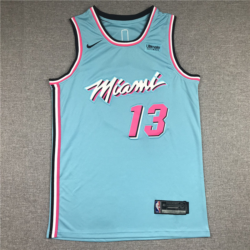 Size :S-M-L --13 bam Adebayo 03 Dwyane wade 22 jimmy butler Miami heat basketball vice jersey