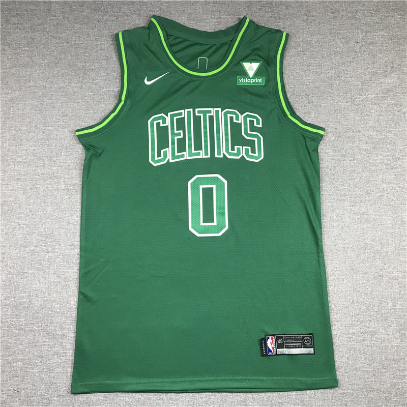 Size :Ｓ---Basketball Boston Celtic new jersey 00 Jayson Tatum white black 07 Jaylen brown