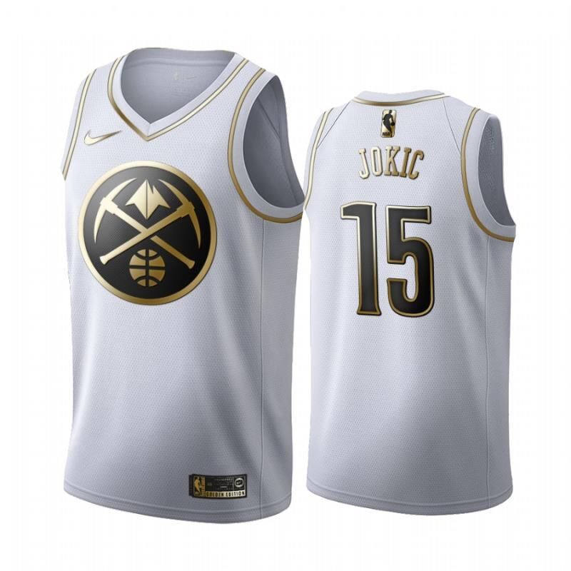 Size :S-M-L-XL- dropshipping 2021 Player 1 michael porter jr 15 carmelo anthony denver nuggets rainbow city jersey