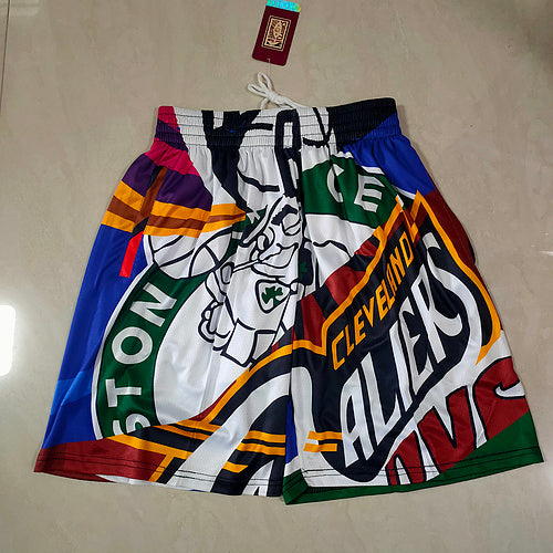 Size :S-M-L-XL-XXL-3XL---Basketball Boston Celtic Shorts