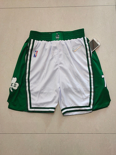 Size :S-M-L-XL-XXL-3XL---Basketball Boston Celtic Shorts