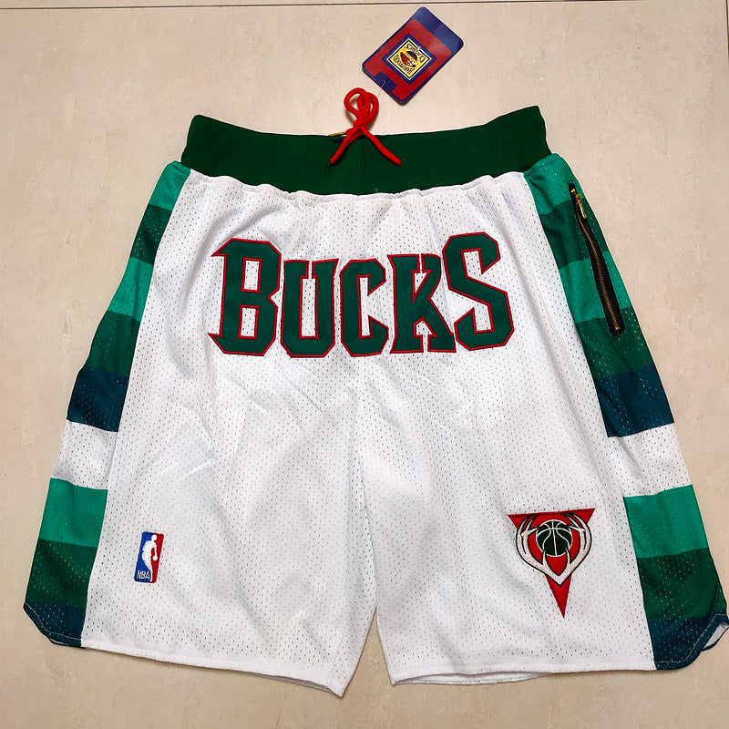 Shorts Size :S-M-L-XL-XXL-3XL --milwaukee bucks player Bucks Shorts