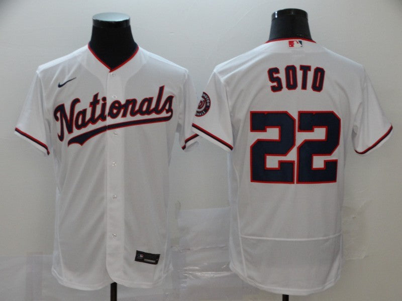 Size S--M--L--XL--XXL--3XL  MLB Washington Nationals Jersey