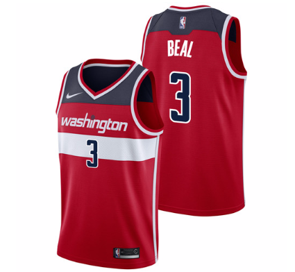 Size :S-M-L-XL--XXL -Washington Wizards Jersey