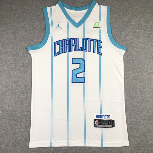 Size :S-M-L-XL--XXL -- CITY EDITION dropshipping charlotte hornets 02 Ball 00 Bridges 04 Thomas jersey