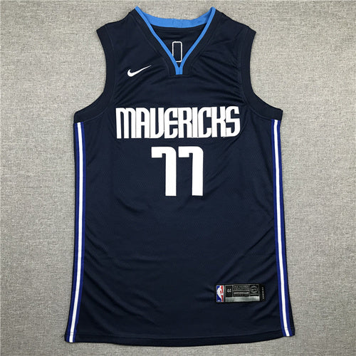 Size :S-M-L-XL--XXL -  dropshipping 77 Doncic 41 Nowitzki Dallas mavericks jersey basketball