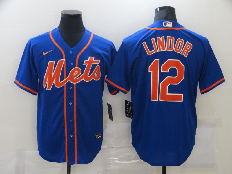 Size S--M--L--XL--XXL--3XL  MLB New York Mets Jersey