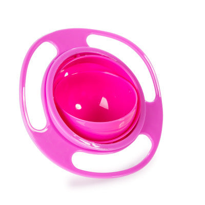 XP-035 Universal Gyro Bowl Children Rotary Balance Magic Bowl 360 Rotate Spill-Proof Bowl Spill Resistant Gyro Bowl