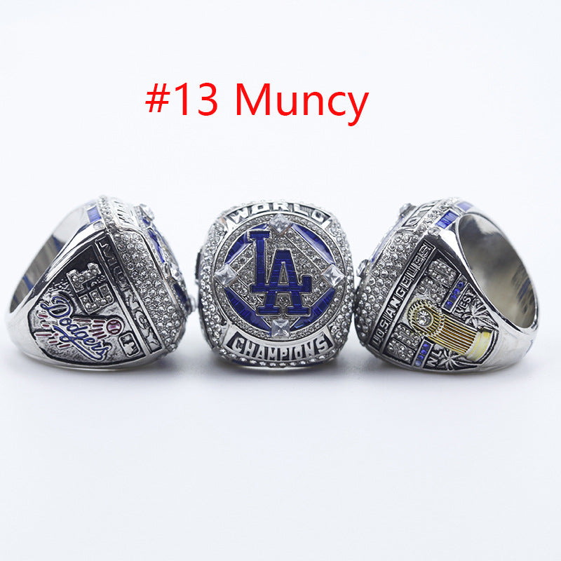 1959 1955 1963 1965 1981 1988 2020 （Whole player name )LA World Series Rings Set with Box