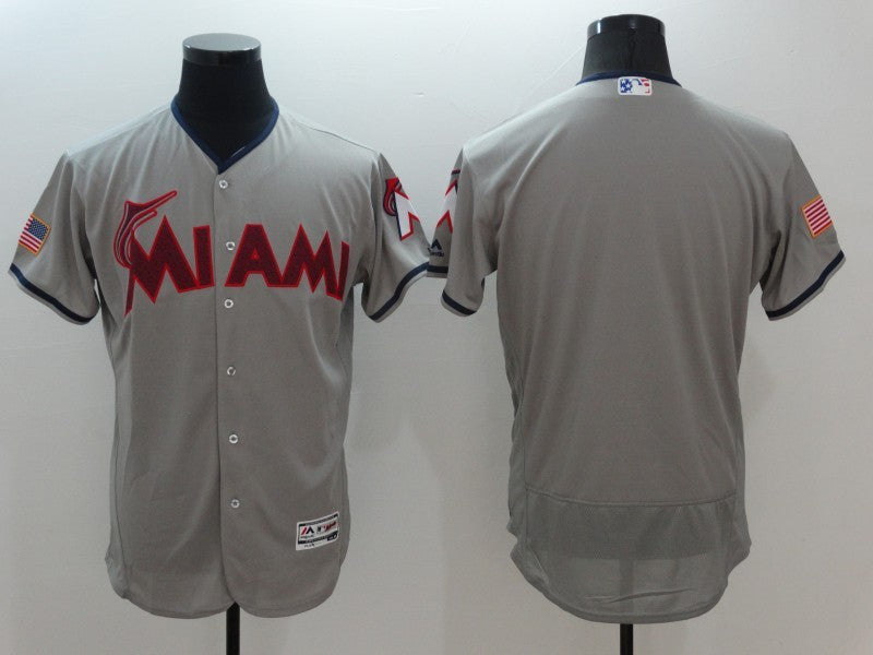 Size S--M--L--XL--XXL--3XL  MLB Miami Marlins Jersey