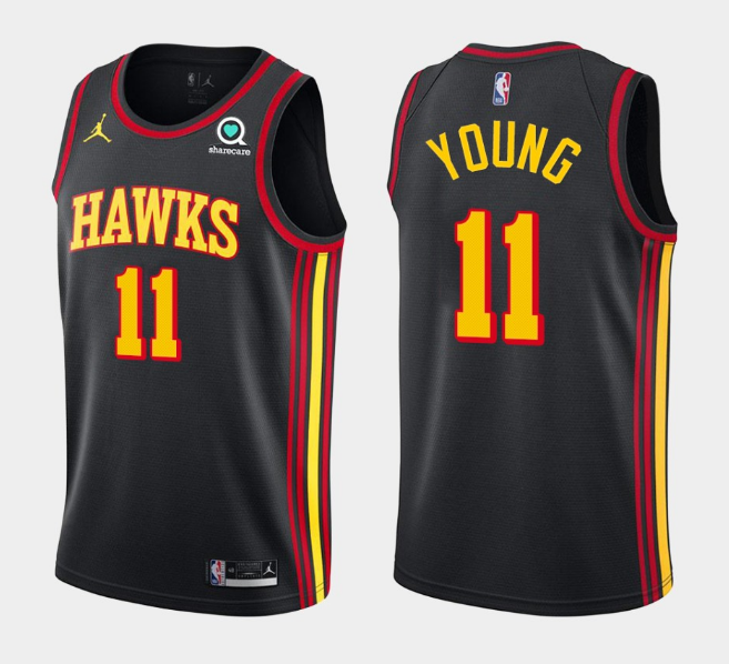 Size :S-M-L-XL--XXL --Atlanta Hawks Jersey