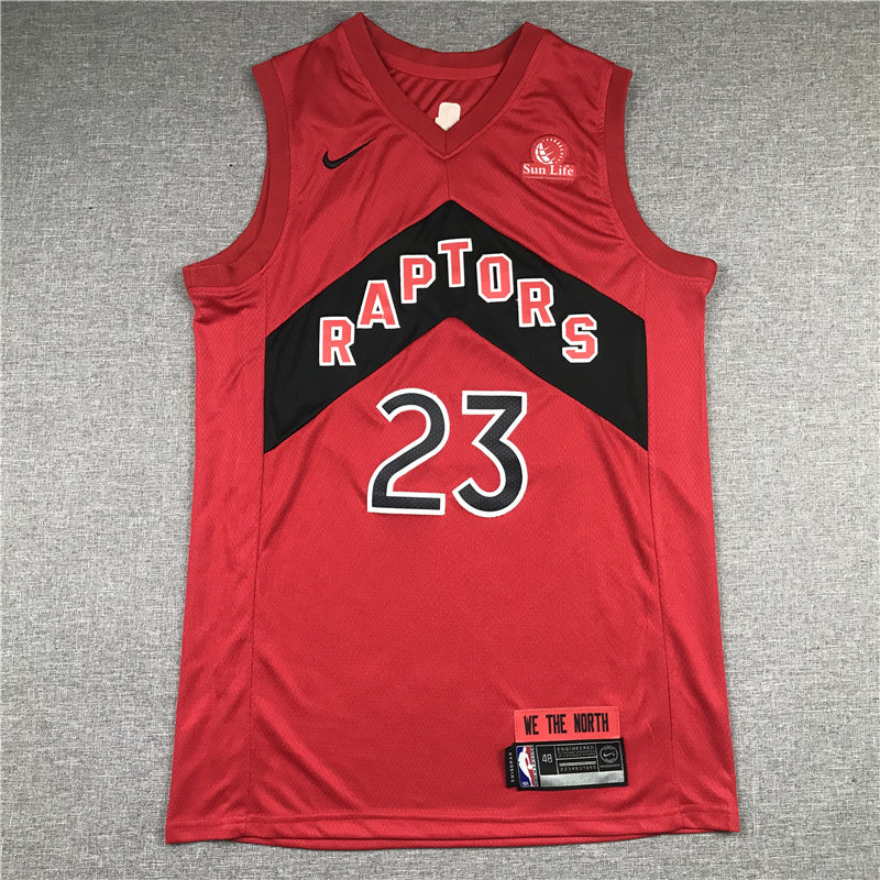 Size :Ｓ-M--Toronto Raptors Edition #23 FRED VANVLEET #43 PASCAL SIAKAM #4 SCOTTIE BARNES