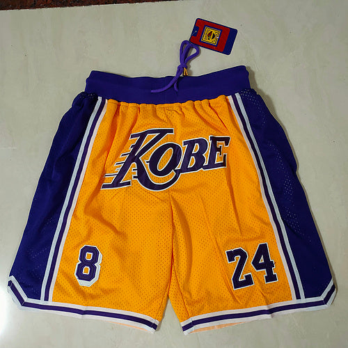 Size :S-M---Lakers Jersey Shorts