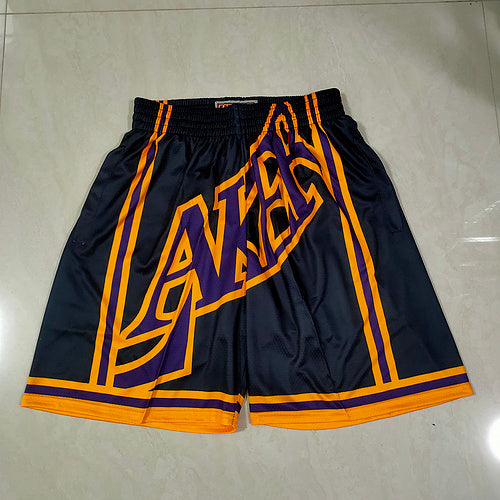 Size :S-M---Lakers Jersey Shorts