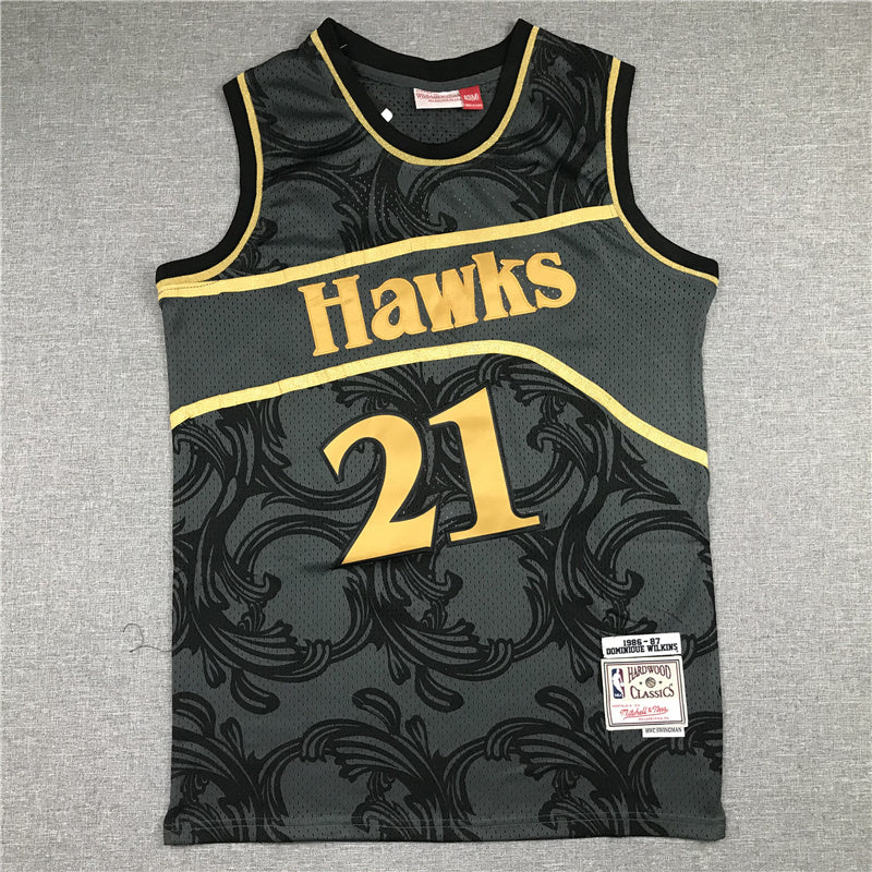 Size :S-M-L-XL--XXL --Atlanta Hawks Jersey