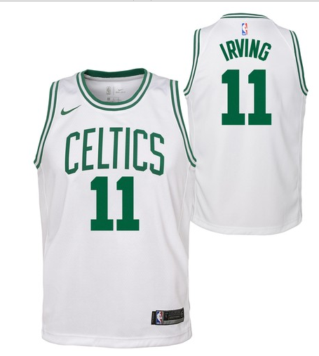 Size :Ｓ---Basketball Boston Celtic new jersey 00 Jayson Tatum white black 07 Jaylen brown