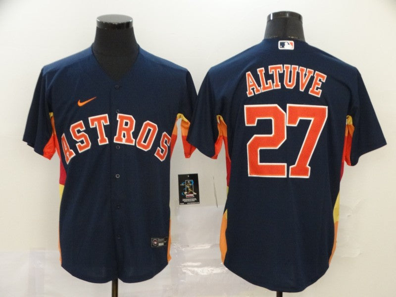 Size S--M--L--XL--XXL--3XL -MLB Houston Astros Jersey