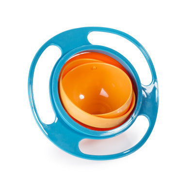 XP-035 Universal Gyro Bowl Children Rotary Balance Magic Bowl 360 Rotate Spill-Proof Bowl Spill Resistant Gyro Bowl