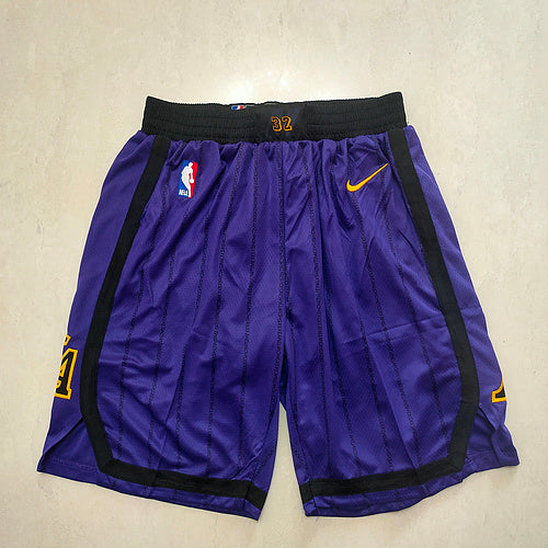 Size :S-M---Lakers Jersey Shorts