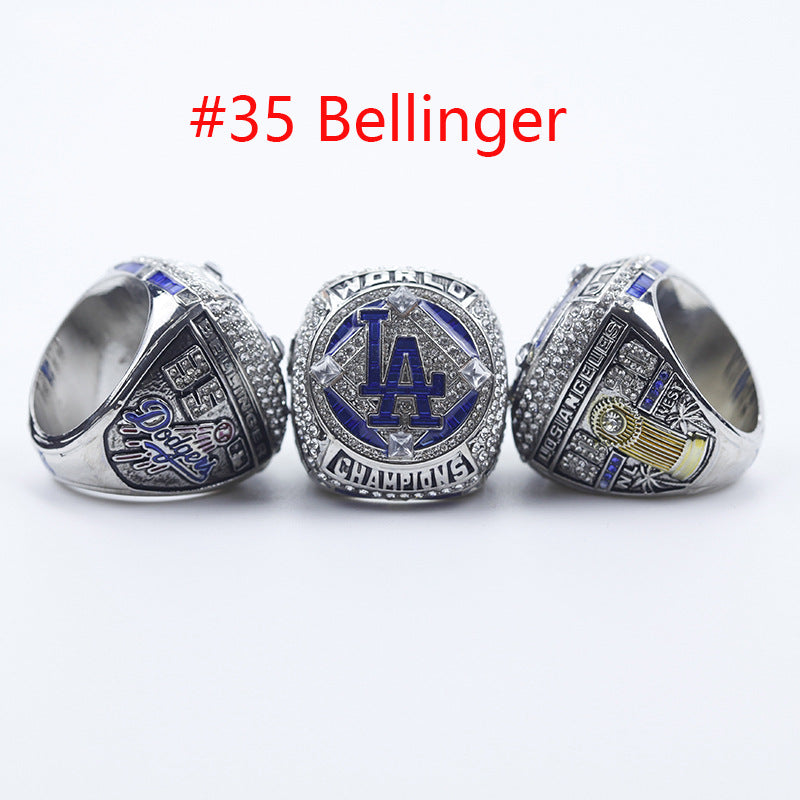 1959 1955 1963 1965 1981 1988 2020 （Whole player name )LA World Series Rings Set with Box