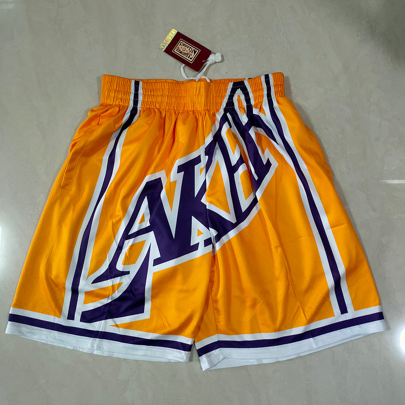 Size :S-M---Lakers Jersey Shorts