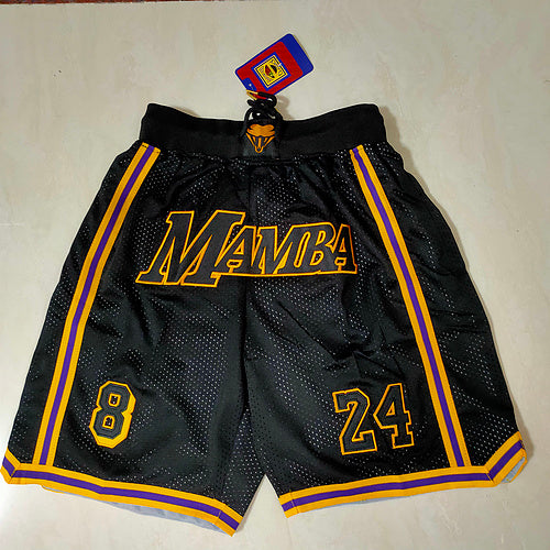 Size :S-M---Lakers Jersey Shorts