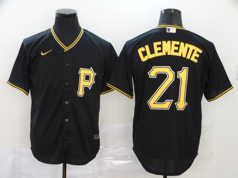 Size S--M--L--XL--XXL--3XL  MLB Pittsburgh Pirates Jersey