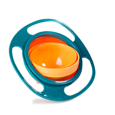 XP-035 Universal Gyro Bowl Children Rotary Balance Magic Bowl 360 Rotate Spill-Proof Bowl Spill Resistant Gyro Bowl