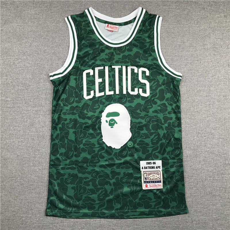 Size :Ｓ---Basketball Boston Celtic new jersey 00 Jayson Tatum white black 07 Jaylen brown