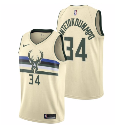 Size :S-M-L-XL--XXL --giannis antetokounmpo swingman milwaukee bucks player 34 jersey embroidery