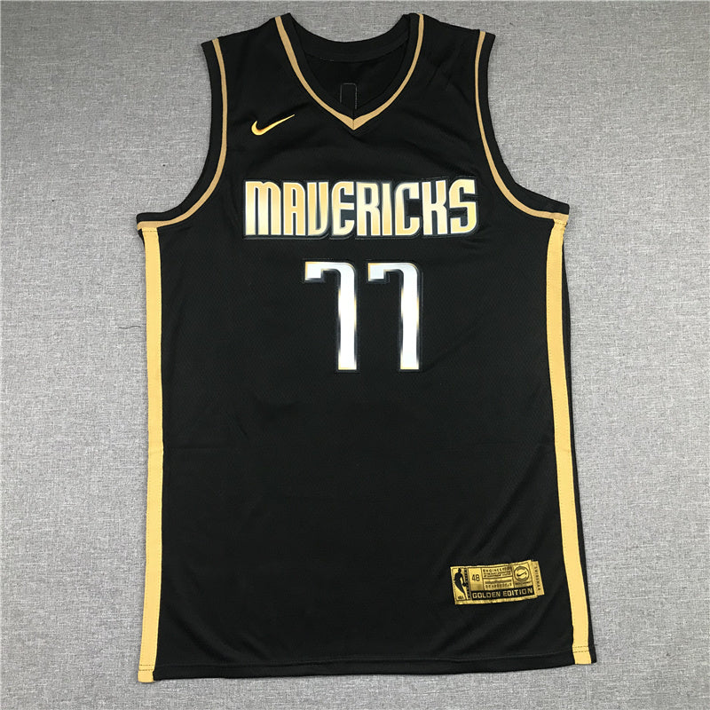 Size :S-M-L-XL--XXL -  dropshipping 77 Doncic 41 Nowitzki Dallas mavericks jersey basketball