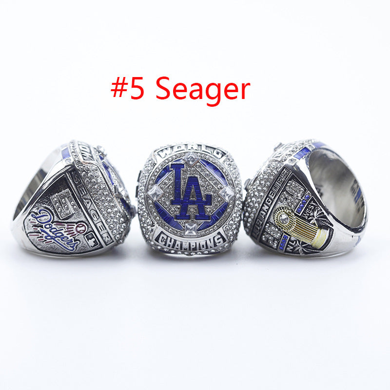 1959 1955 1963 1965 1981 1988 2020 （Whole player name )LA World Series Rings Set with Box