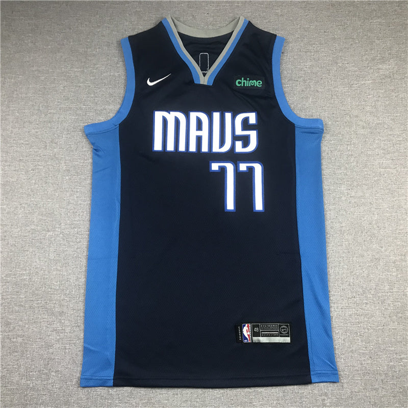 Size :S-M-L-XL--XXL -  dropshipping 77 Doncic 41 Nowitzki Dallas mavericks jersey basketball