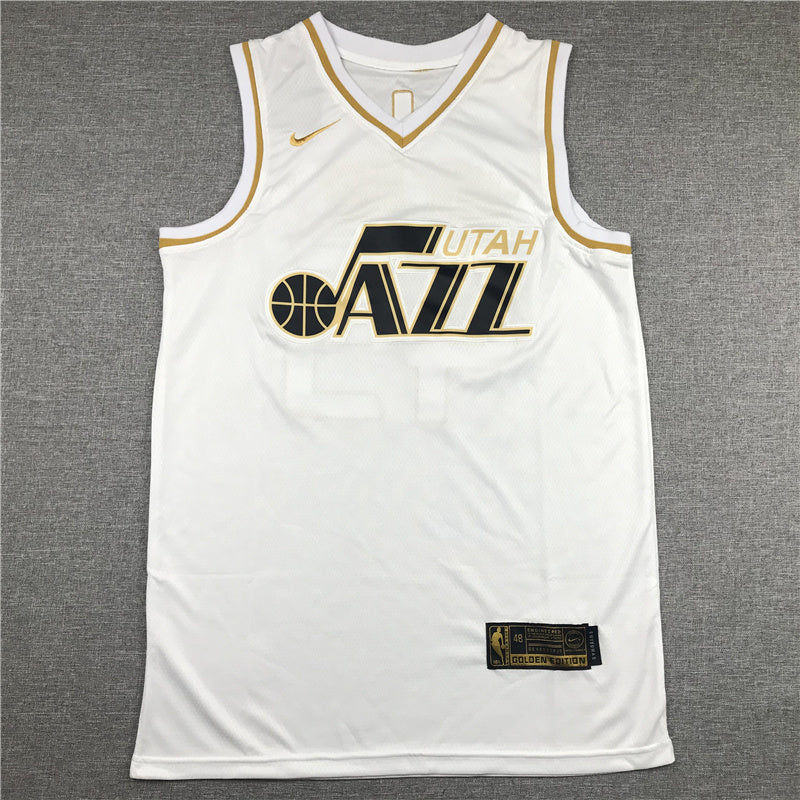 Size :S-M-L-XL--XXL - 45 donovan mitchell 12 john stockton utah jazz purple mountain jersey